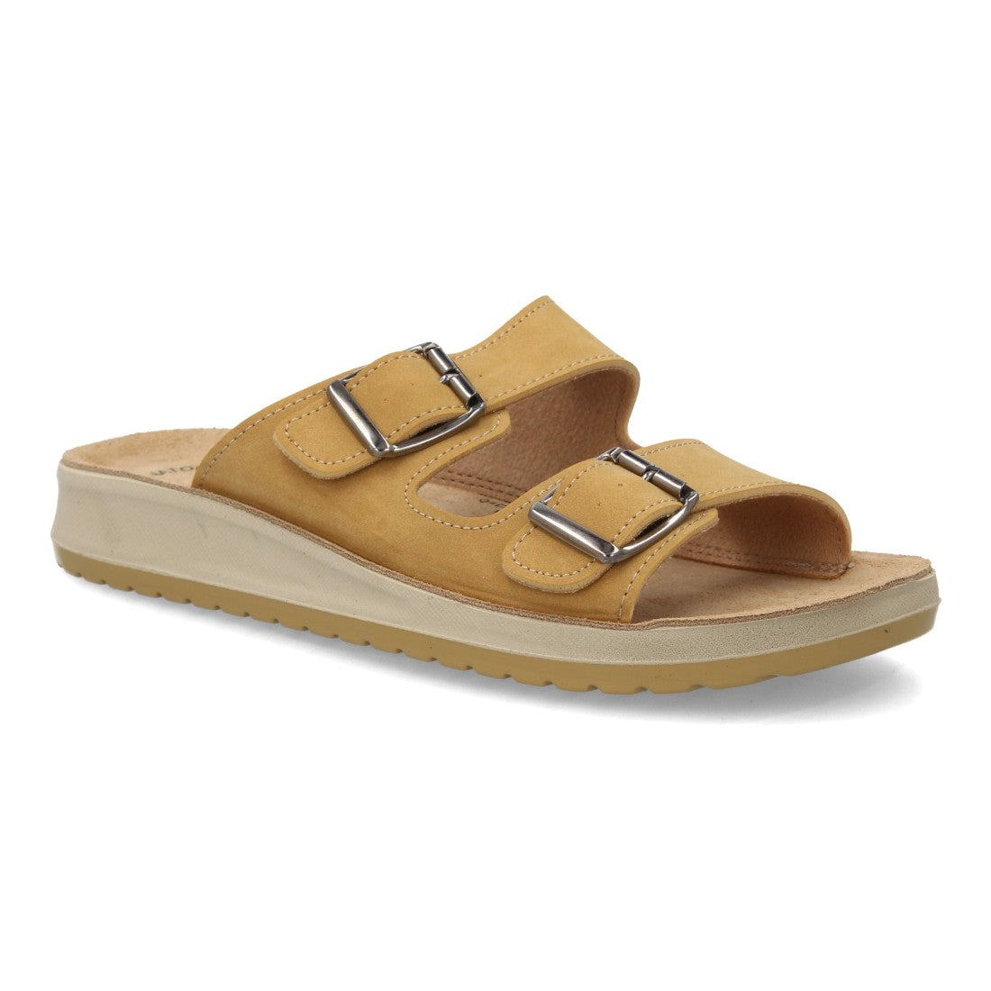 Sandalias Anatómicas Mujer con Doble Hebilla | Plantilla Confort | Varios Colores 6542