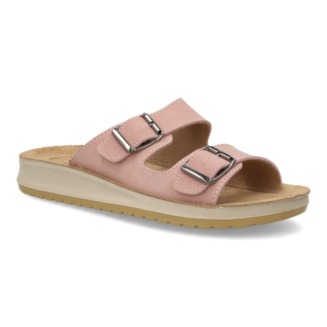 Sandalias Anatómicas Mujer con Doble Hebilla | Plantilla Confort | Varios Colores 6542