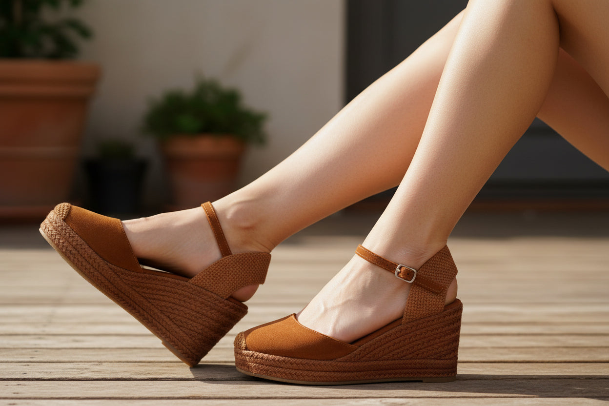 🤎 Cuña Esparto Cerrada Confort – Disponible en Varios Colores CF-3036