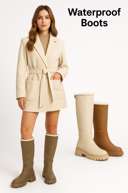 Bota Waterproof Forrada – Modelo Invierno Premium JF9891