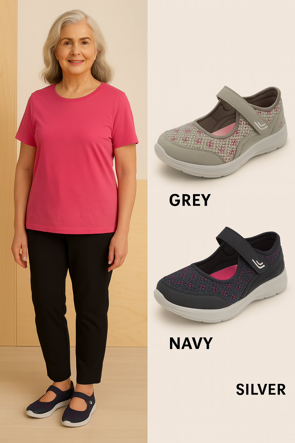 DEPORTIVA DE BELCRO COMODA M168