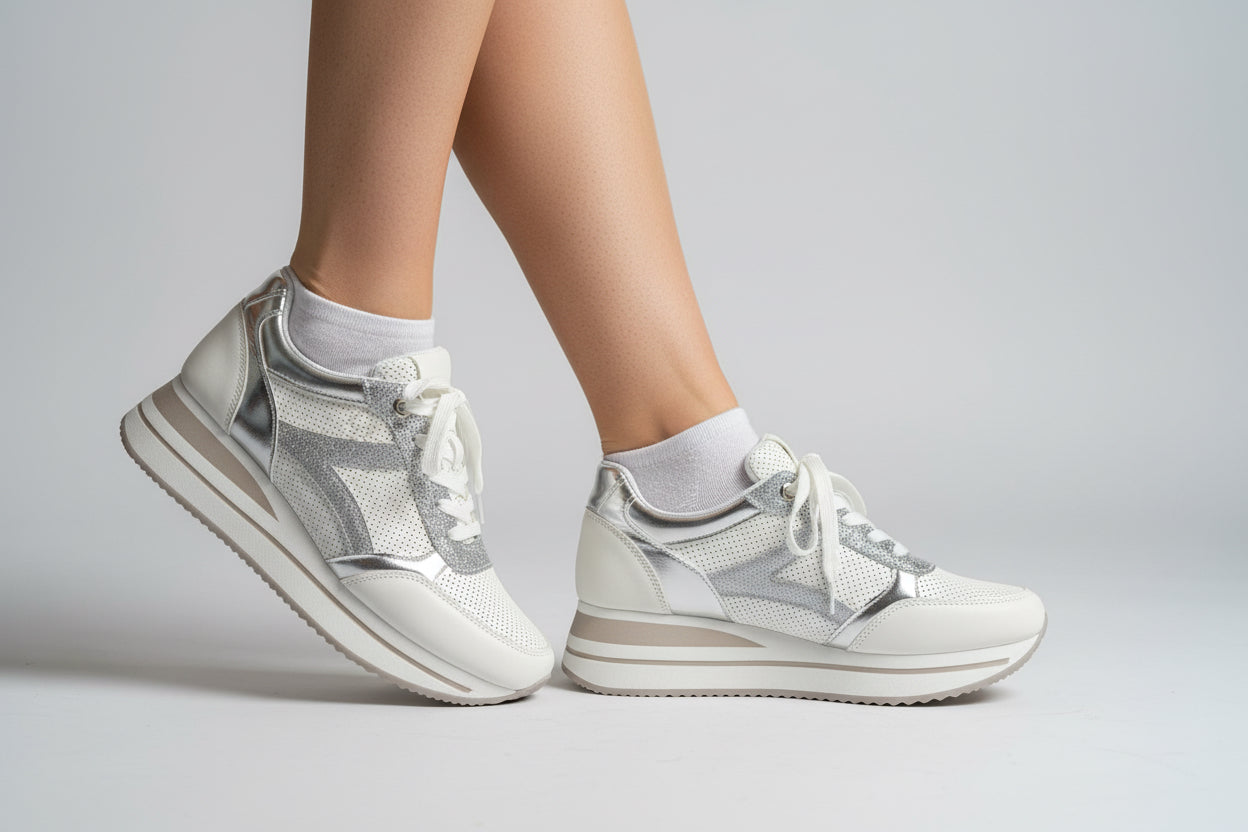 DEPORTIVA DE MUJER DE VESTIR PLATAFORMA JF3216