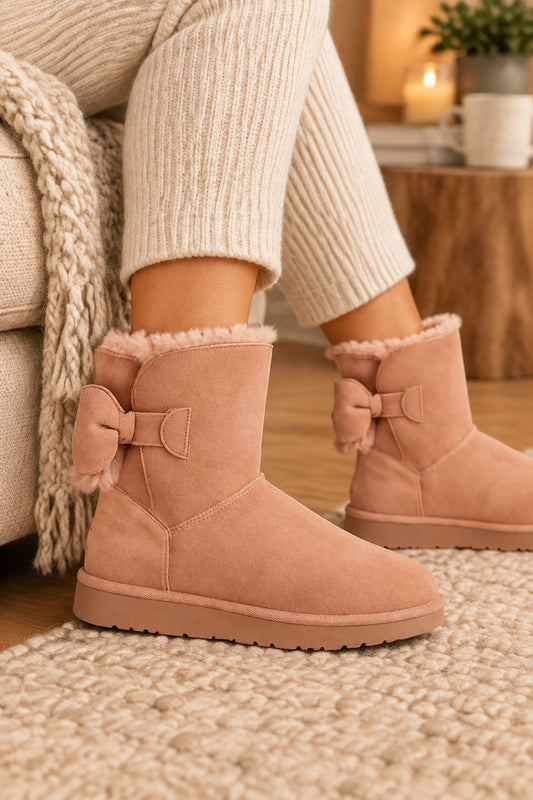 Bota NEREA de Invierno con Lazo Suave Comodidad y Estilo
UG-08