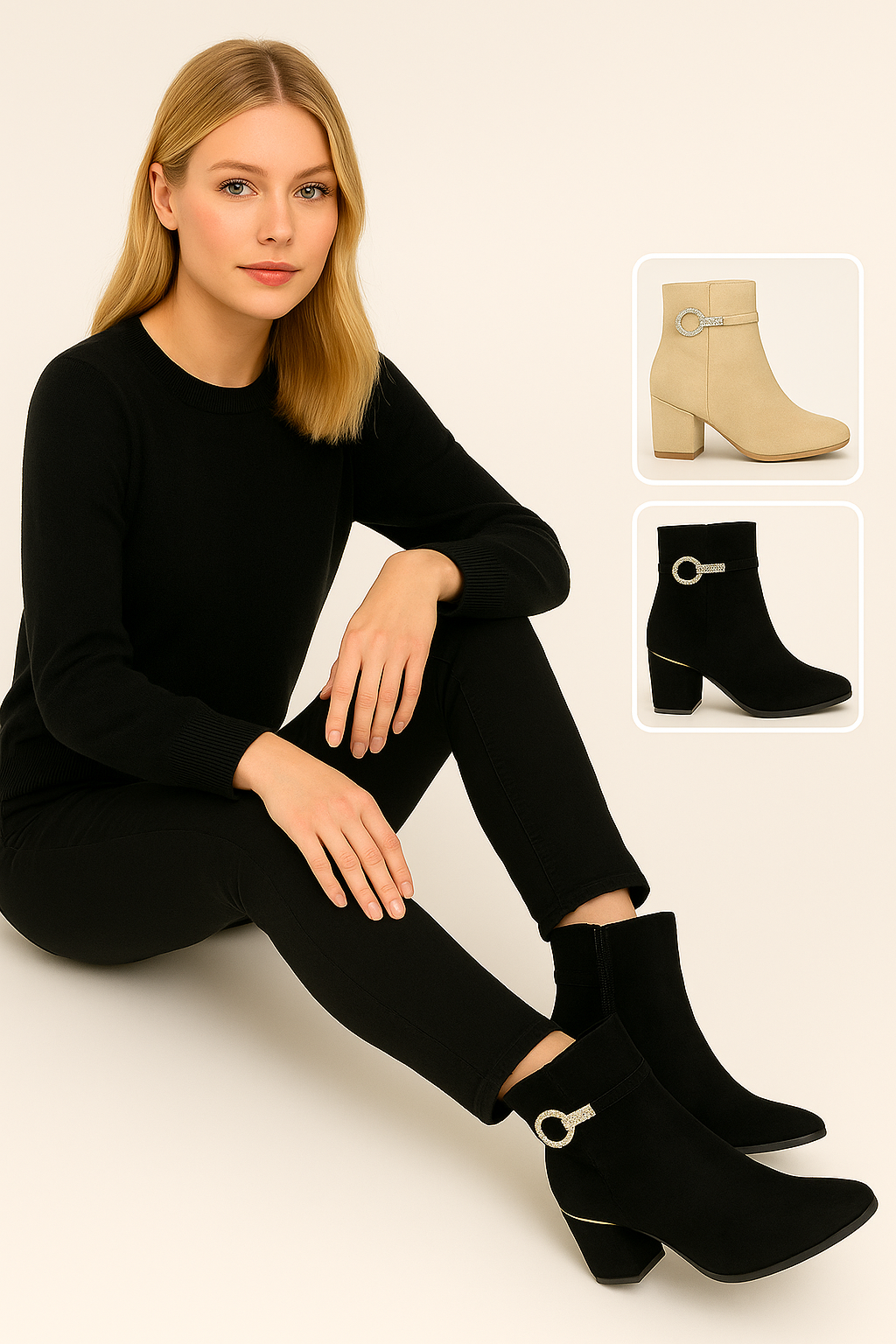 BOTINES MUJER CAMPEROS ELEGANTES BM89