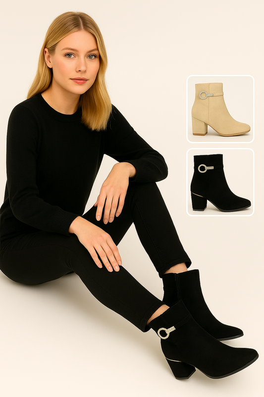 BOTINES MUJER CAMPEROS ELEGANTES BM89