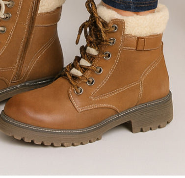 Botín Mujer Invierno con Forro Acolchado y Suela Antideslizante | Modelo Casual Daily. Cod 4749