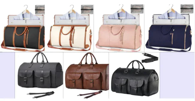 Mochila de viaje de cuero