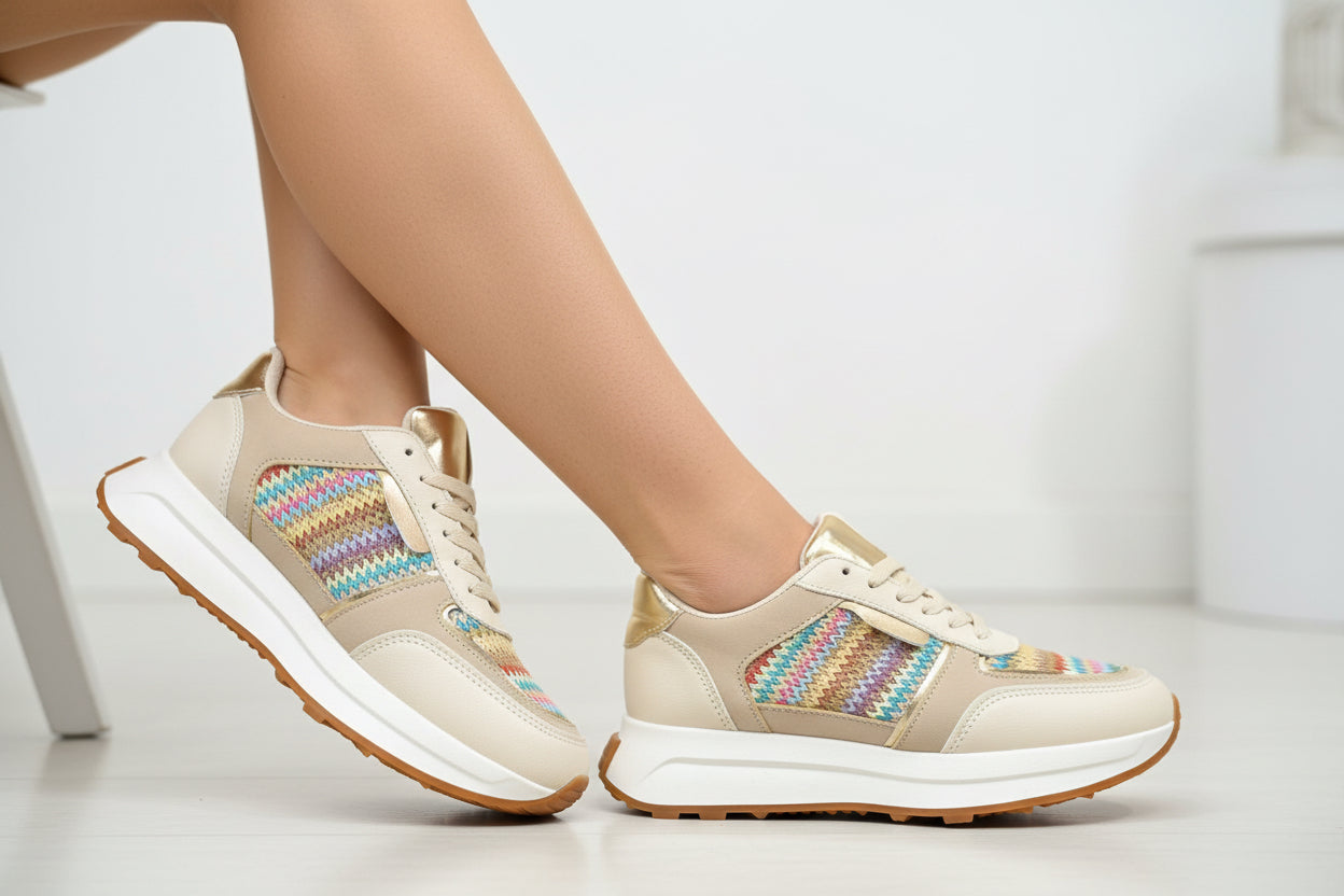 ✨ Zapatillas Urbanas Multicolor – Estilo y Comodidad ✨ JF3519