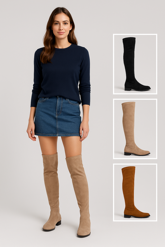 ✨ Botas Altas de Mujer SARA – Elegancia y Comodidad Todo el Día
 W801