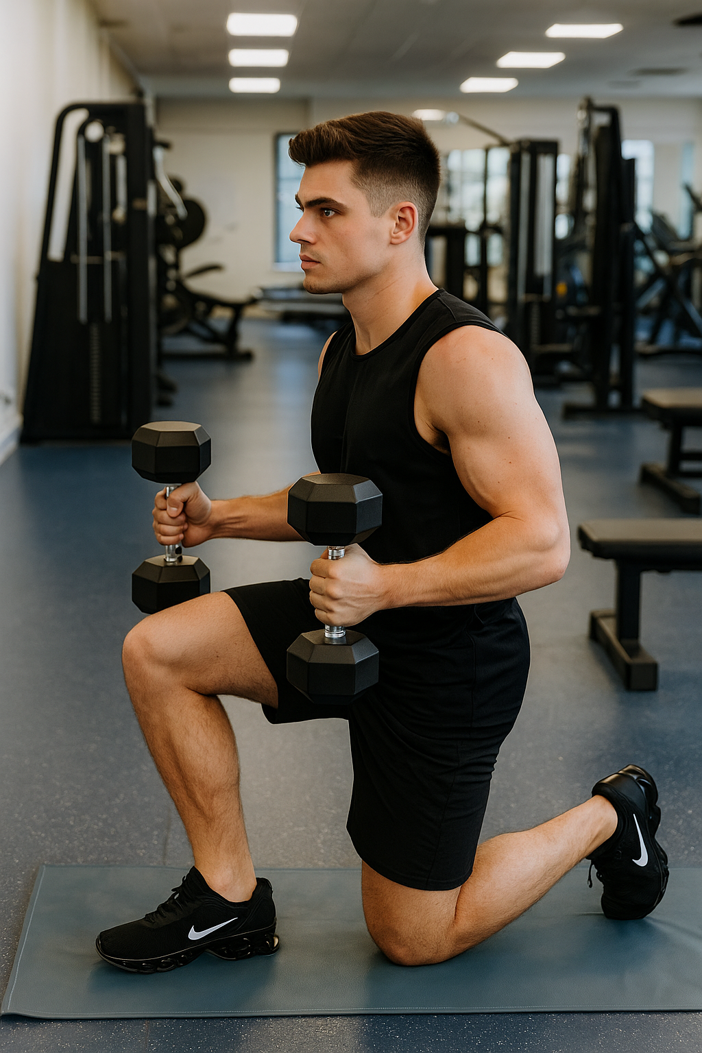 DEPORTIVA HOMBRE NEGRA SH025-2