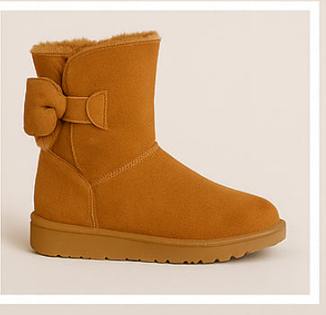 Bota NEREA de Invierno con Lazo Suave Comodidad y Estilo
UG-08