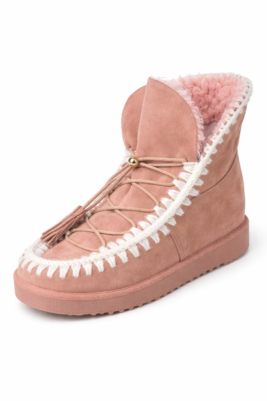 Botines de Pelo Camel Estilo Invernal – Súper Abrigados y Cómodos
 89-09