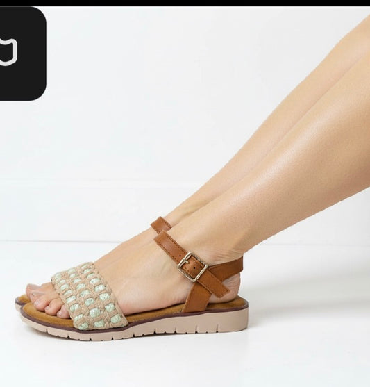SANDALIA PLANA COMODA F230-9
