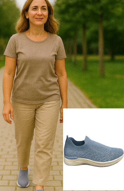 DEPORTIVA DE TELA COMODA 5378-9