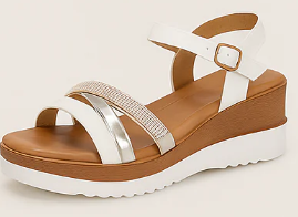 SANDALIA CON CUÑA ELEGANTE 7693-08