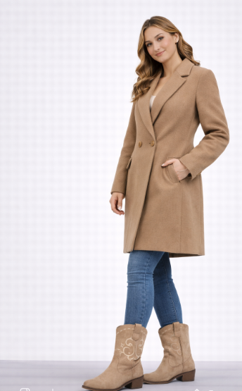 Botines Estilo Cowboy  con Bordado – Elegancia Atemporal 2819-14