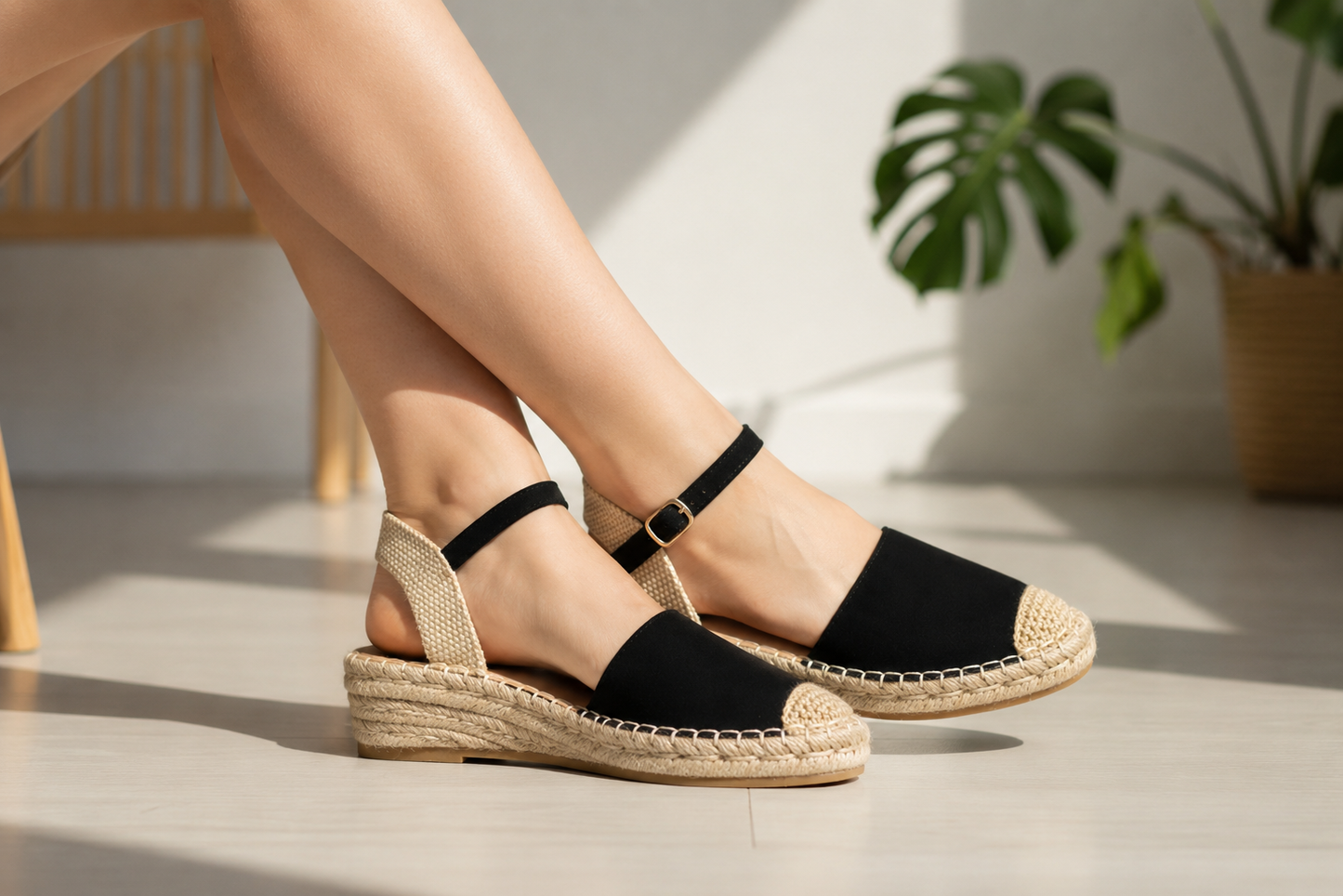 Menorquina Esparto Mujer con Pulsera Ajustable – Cómoda, Ligera y Elegante JY-3A024