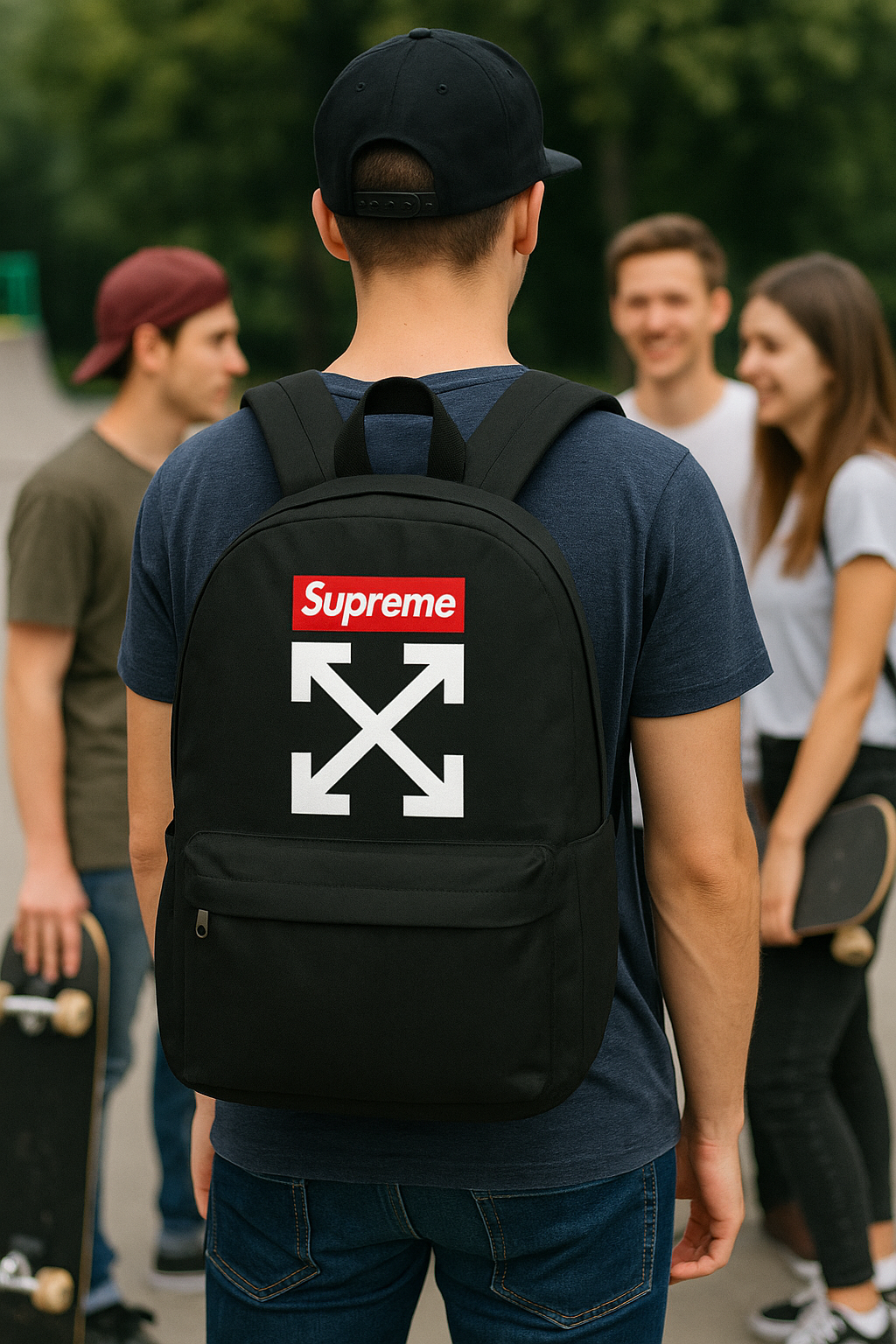🎒 Mochila – Estilo urbano para la uni 🔥✨