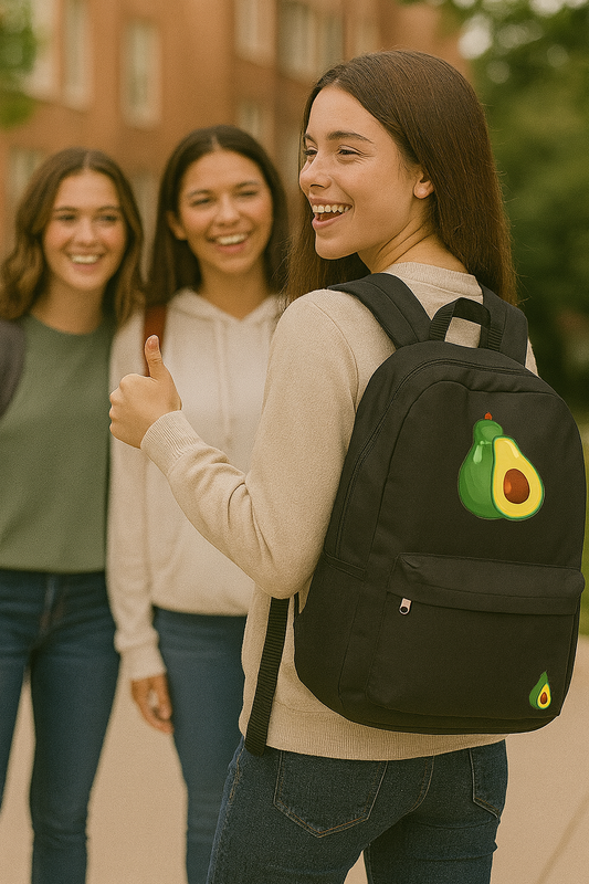 🎒 Mochila Aguacate – Estilo único y divertido
