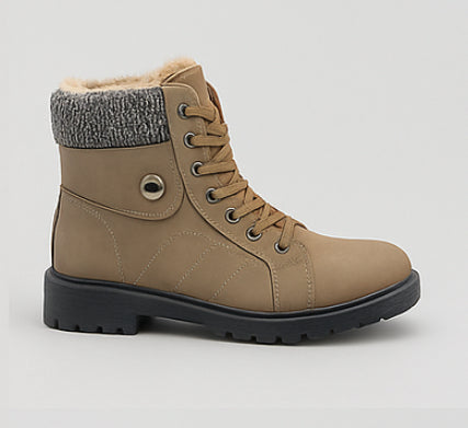 Botín Invierno Mujer con Forro Suave y Suela Antideslizante cod 3008