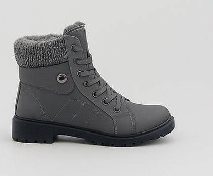 Botín Invierno Mujer con Forro Suave y Suela Antideslizante cod 3008
