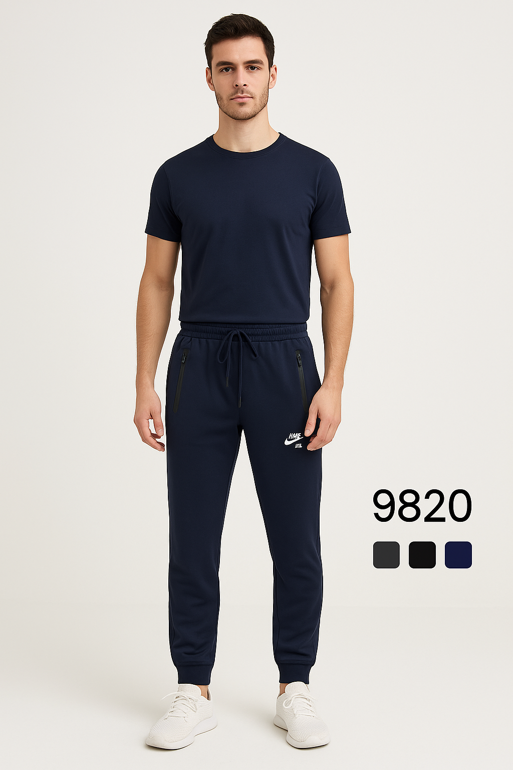 Chándal de Hombre Deportivo “9820” – Comodidad y Estilo Casual 👟