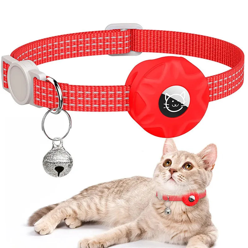 Collar para Gato de Silicona con Rastreador
