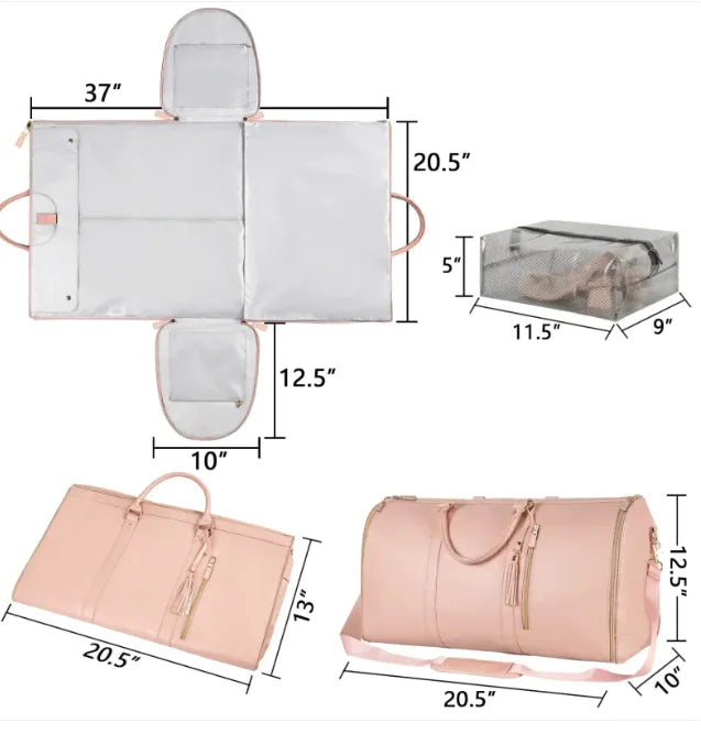 Mochila de viaje de cuero