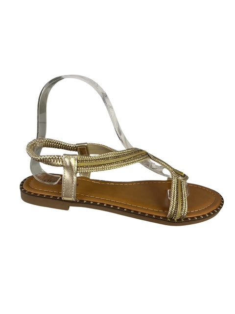 SANDALIA PLANA DISEÑO JF-1607