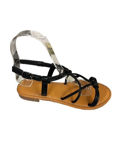 SANDALIA PLANA TIRAS JF-1733