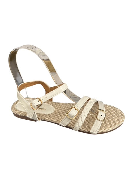 SANDALIA PLANA ELEGANTE JF5882