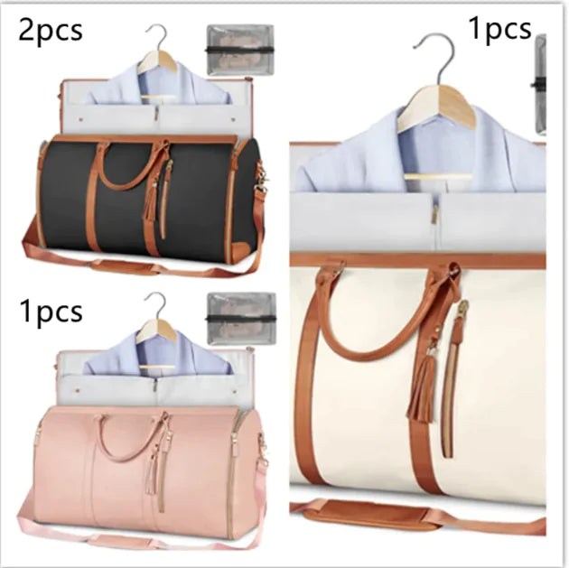 Mochila de viaje de cuero