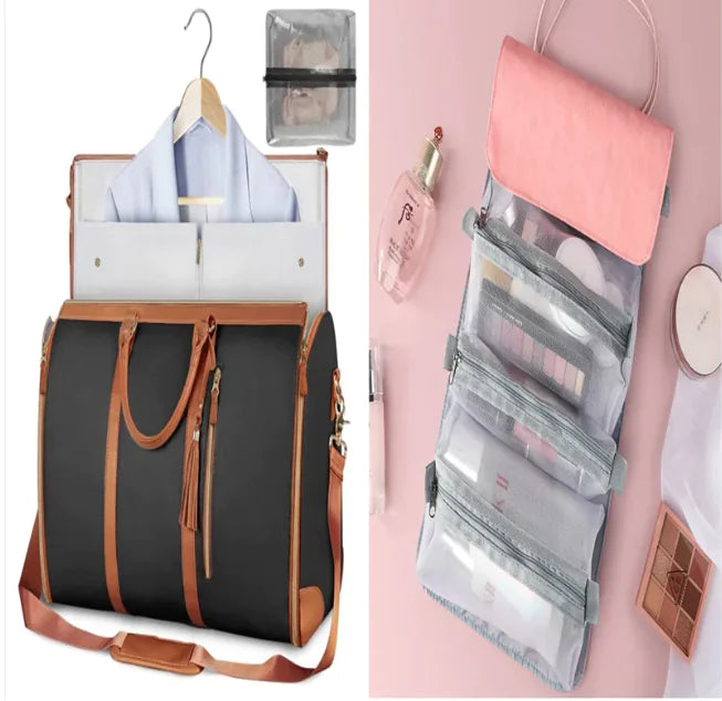 Mochila de viaje de cuero