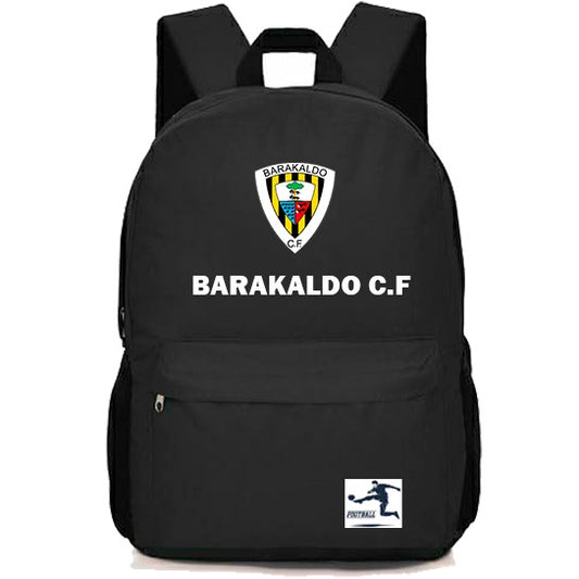 🎒 Mochila Barakaldo. – Orgullo Gualdinegro 🟡⚫⚽