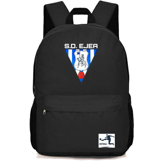 Mochila Deportiva S.D. Ejea Negra – Resistente y Cómoda para Uso Diario