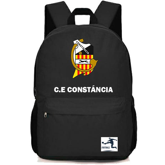 Mochila Deportiva C.E. Constància Negra – Práctica, Resistente y de Uso Diario