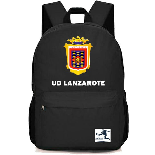 Mochila Deportiva UD Lanzarote Negra – Resistente, Cómoda y de Uso Diario