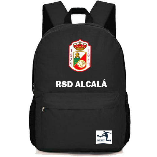 Mochila Deportiva RSD Alcalá Negra – Resistente y Cómoda para Uso Diario