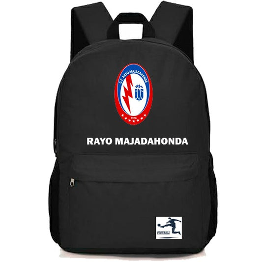 Mochila Deportiva Rayo Majadahonda Negra – Resistente y Cómoda para Uso Diario