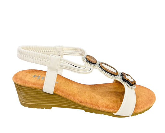 SANDALIA CON CUÑA H-179