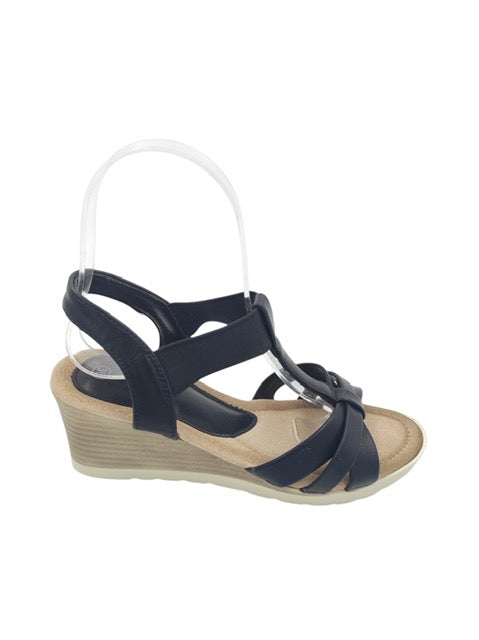 SANDALIA COMODA CON CUÑA GG-13