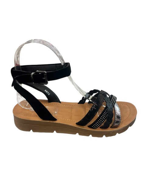 SANDALIA PLANA SENCILLA 9874