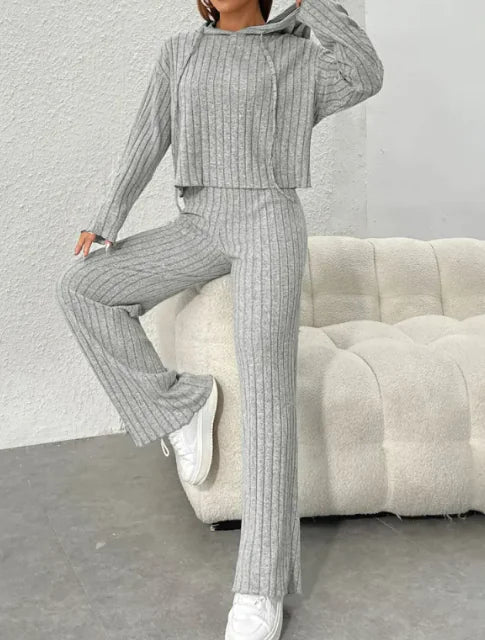 Conjunto con Capucha Simple para Mujer