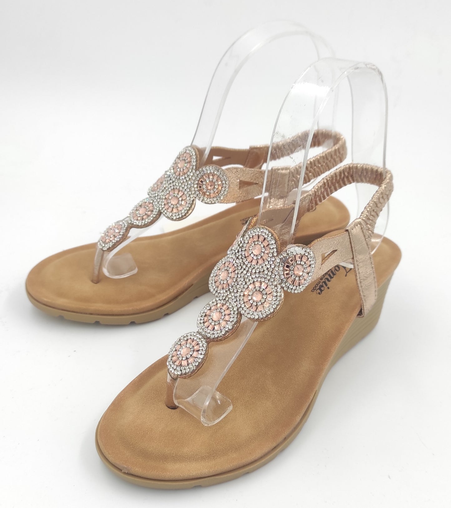 SANDALIA CON CUÑA SD8214-17