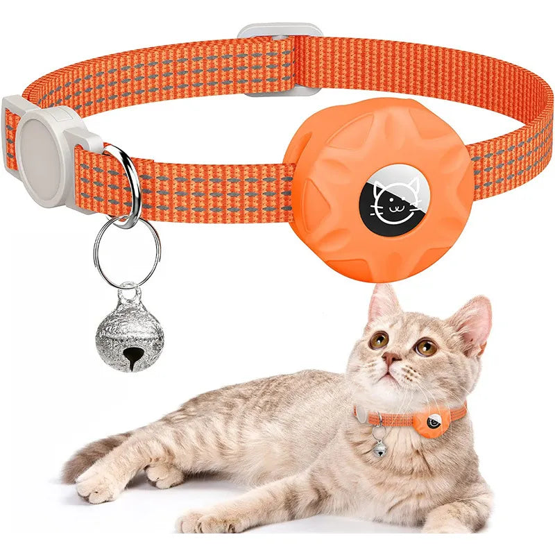 Collar para Gato de Silicona con Rastreador