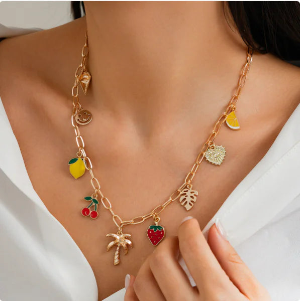 Collar con Colgante Brisa del Océano