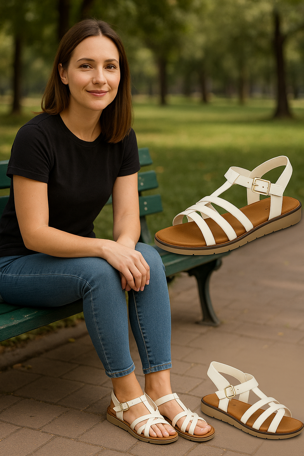 SANDALIA COMODA DE MUJER WS-5123-2