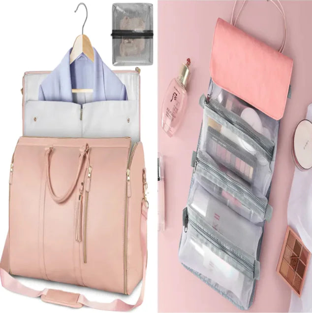 Mochila de viaje de cuero