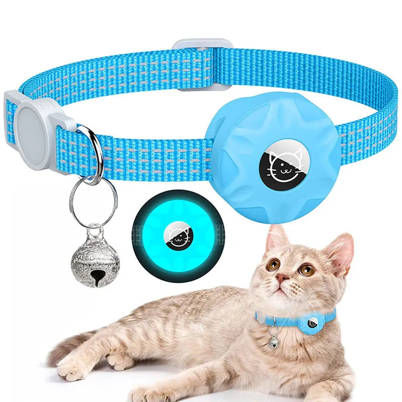 Collar para Gato de Silicona con Rastreador