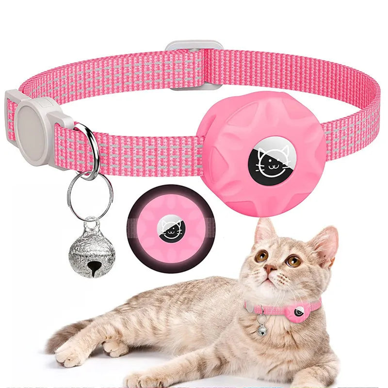 Collar para Gato de Silicona con Rastreador